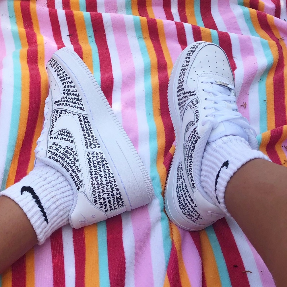 Custom Nike AF1’s